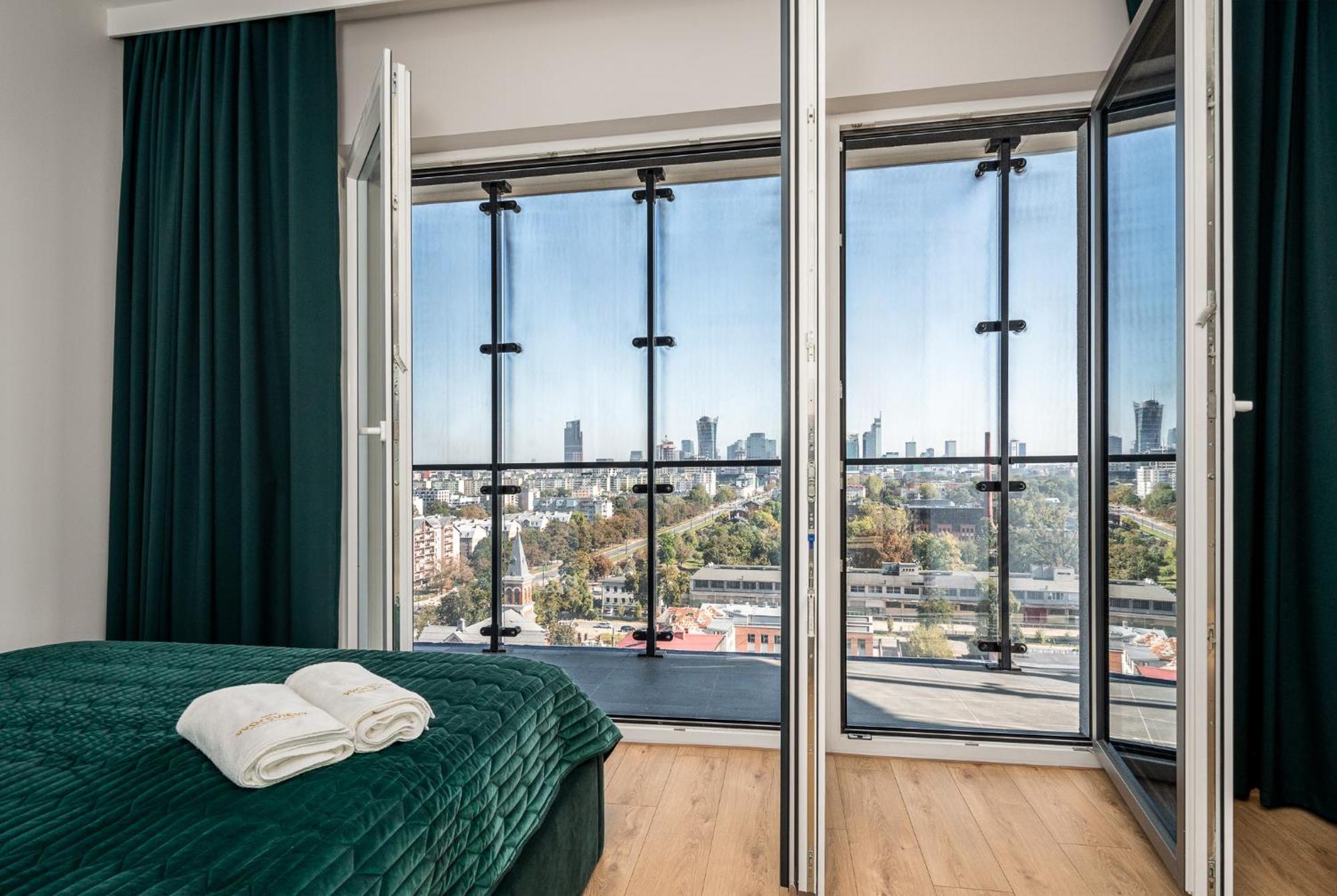 ורשה Warsview Apartments מראה חיצוני תמונה